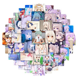 58pcs Azur Lane Stickers for Laptop, Phone, Car, Suitcase, Water Bottle, Stationery, Refrigerator (Online Order Only)