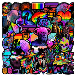 Art Graffiti Colorful Spectrum Sticker Packs (ONLINE ORDER ONLY)