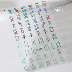 French Style Bronzing Arc Lava Metal Flow Curvy Delicate Punk Charming Self Adhesive Nail Art Stickers Manicure Decals Wholesale (Online Order Only)