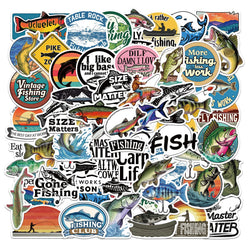 Sea Animal Graffiti Stickers 10/30/50PCS Waterproof for Skateboard, Phone, Guitar, Laptop, DIY Decals (Online Order Only)