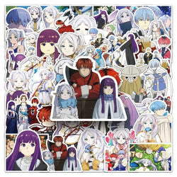 Frieren Anime Stickers 50pcs Suitcase Water Cup Phone Notebook Decor (ONLINE ORDER ONLY)