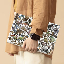 100Pcs Cartoon Dinosaur Stickers DIY Mobile Phone Case Suitcase Skateboard Graffiti Stickers Children's Toys (ONLINE ORDER ONLY)