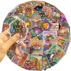 50PCS Fun Camping Adventure Stickers Aesthetic DIY Decals Skateboard Phone Laptop Suitcase Decorative Sticker (ONLINE ORDER ONLY)
