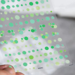 Conch Starfish Shell Beach Fish Star Ocean Colorful Water Bubbles Summer Delicate Self Adhesive Nail Art Stickers Manicure Decal (ONLINE ORDER ONLY)