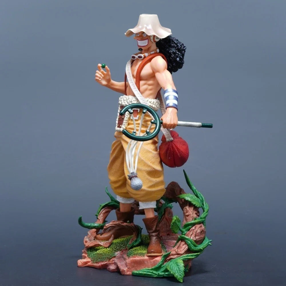 One Piece Usopp Figure: 25cm God Usopp Anime Statue (ONLINE ORDER ONLY)
