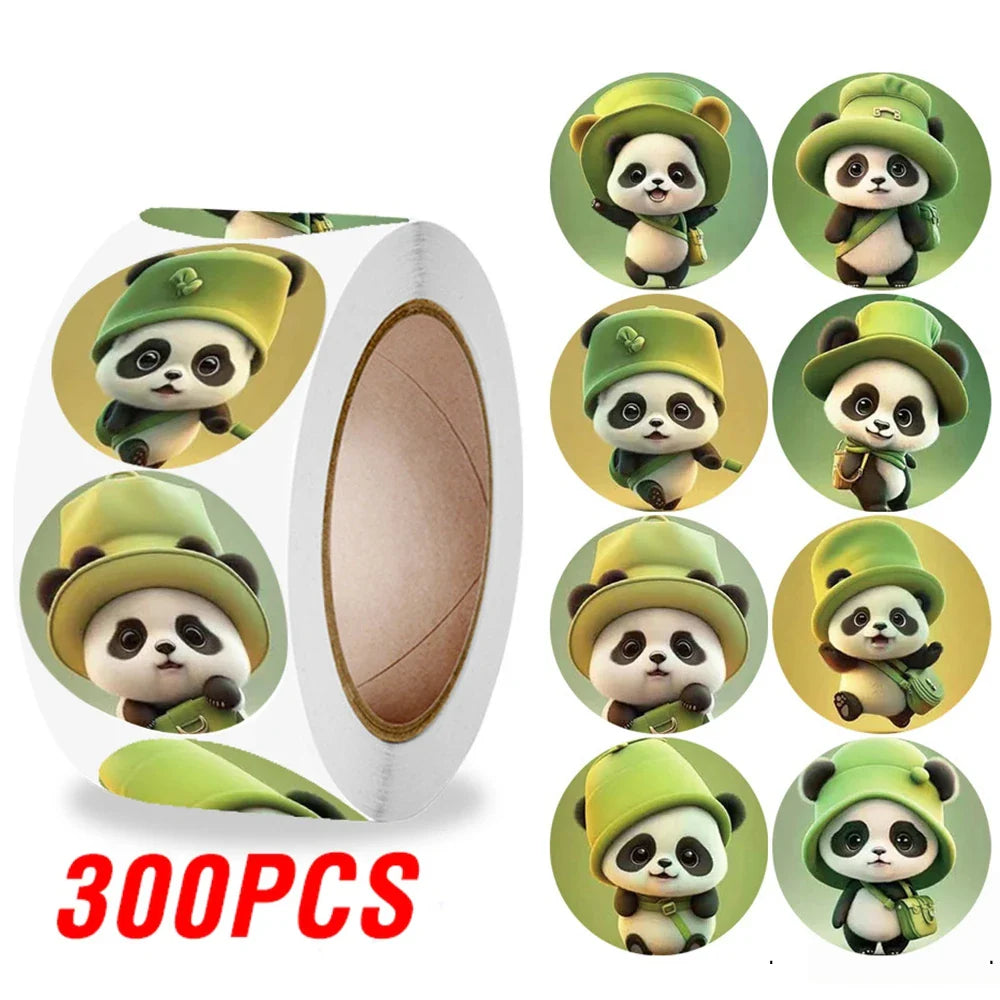 100-500pcs Lovely Duck Stickers Reward Self Adhesive Seal Lables For Scrapbooking Cards Handmadek,  Stationery Stickers (ONLINE ORDER ONLY)