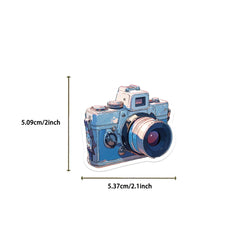 50Pcs Retro Cartoon Camera Photographer Stickers Aesthetic DIY Scrapbook Phone Case Travel Luggage Skateboard Cool Sticker (ONLINE ORDER ONLY)