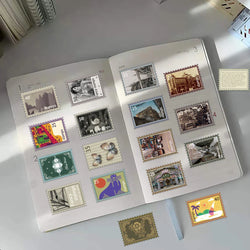 10/30/50/110pcs Cool Retro Stamp Stickers Vintage Decals Skateboard Laptop Motorcycle Phone Car Luggage Waterproof Sticker Toy (ONLINE ORDER ONLY)