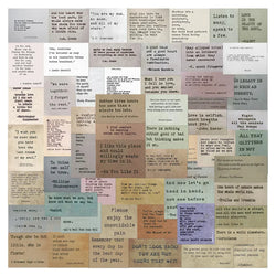 Retro Motivational Quote Stickers: 10/30/60pcs Vintage Inspirational Decals for Scrapbook, Laptop, Phone, Car (Online Order Only)