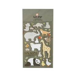 Korean Import Original Suatelier Daily Stickers Scrapbooking Diy Journal Stationery Sticker Children Decor Art Supply (Online Order Only)