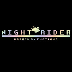 Night Rider for Car Sticker Decoration Windshield Banner JDM Stickers Sports Style External Accessories Waterproof Vinyl Decals (ONLINE ORDER ONLY)