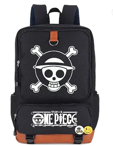 One Piece Luffy Printed Unisex Backpack School Travel Bag (ONLINE ORDER ONLY)