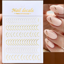 1PC Heart Love Design 3D Nail Art Sticker English Letter Self-Adhesive Slider Valentine's Day DIY Manicure Tips Accessories Tool (ONLINE ORDER ONLY)