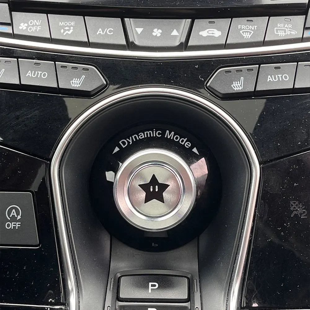 Cartoon Blank Button Car Sticker And Truck Vehicle White Blank Buttons The Car Interior  Decoration Die Cutting  Vinyl Decals (ONLINE ORDER ONLY)