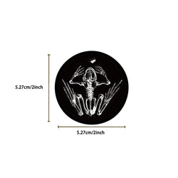 56pcs Animal Skeleton Cool Stickers for Laptop Scrapbook Waterproof Cartoon Graffiti Decals Dark Sticker Toys Decor (Online Order Only)