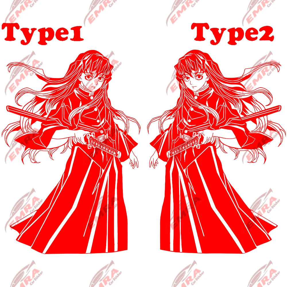 Anime For The Samurai Car Sticker Whole Body Auto Parts Personalized Decoration Sticker Prevent Bask In Waterproof Vinyl Decals (ONLINE ORDER ONLY)