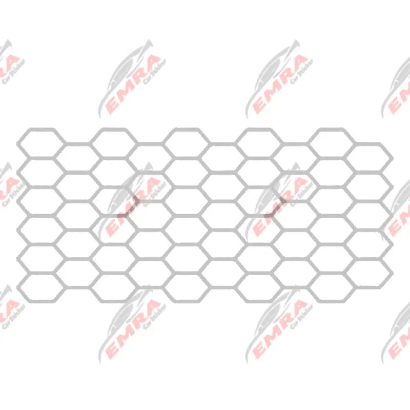 Honeycomb JDM Car Sticker External Accessories Sports Competition Style Decorative Die Cutting PVC Vinyl Decals Fits For Any Car (ONLINE ORDER ONLY)