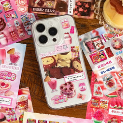 20 Sheets Retro Cut Film Sticker Book Dream Echo Series Y2K Sticker Journal Handbook Scrapbooking Kawaii Decoration Sticker Gift (ONLINE ORDER ONLY)