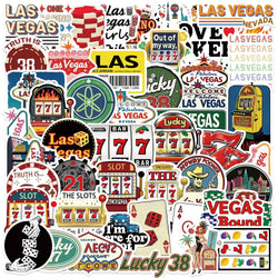 50PCS Waterproof American States Stickers for Laptop, Phone, Guitar, Skateboard (Online Order Only)