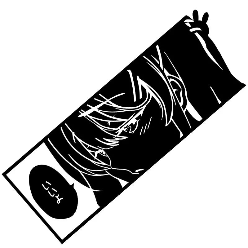 BunnyGirl | Manga | Car Stickers Anime Cute Girl Window Decoration Sticker  Auto Parts Cartoon Laser Vinyl Decals (ONLINE ORDER ONLY)