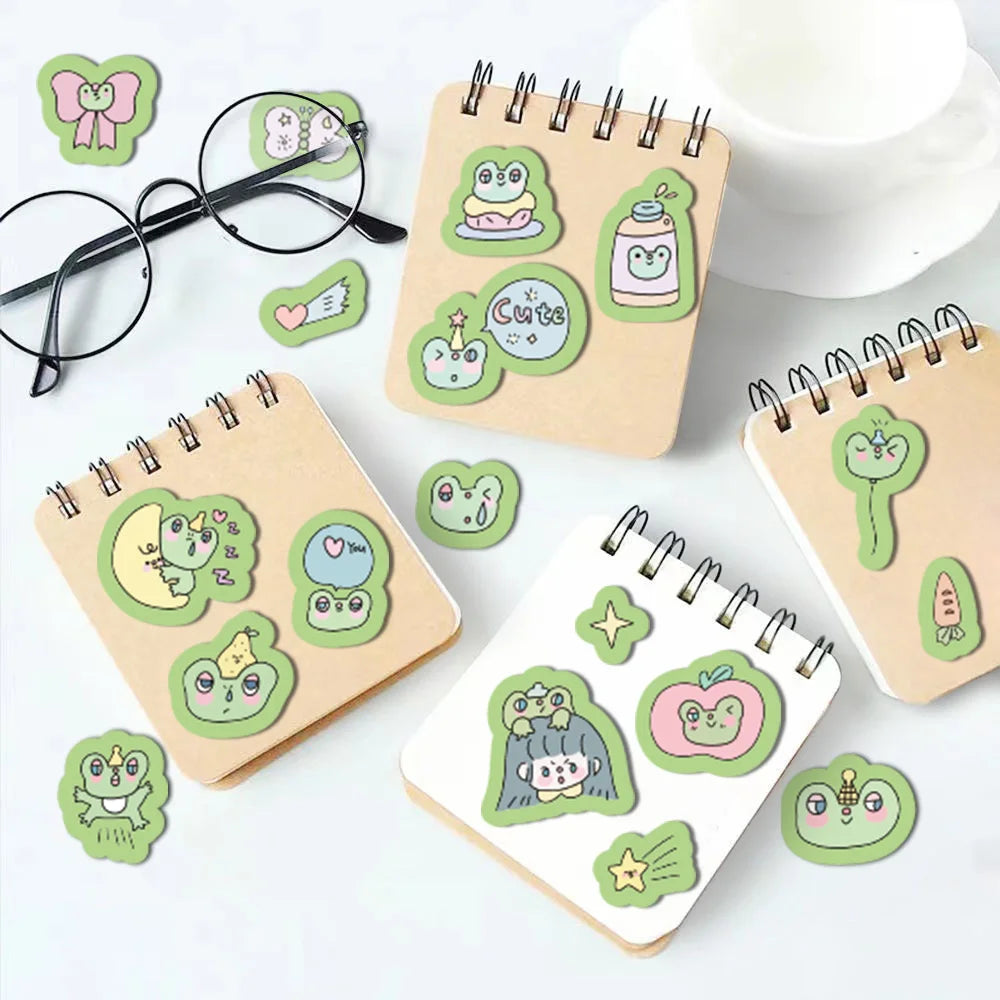 8/16/32pcs Cat Elephant Frog Children DIY Puzzle Sticker Animals Funny Assemble Stickers Kids Educational Toys Boys Girls Gifts﻿ (Online Order Only)