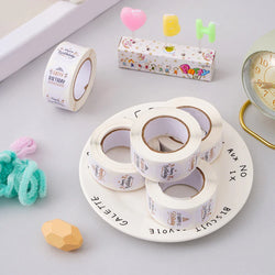 100-500pcs Cute Happy birthday Stickers for Gift Wrapping Decoration Envelope Sealing Label Kids toys Stationery Stickers 1inch (ONLINE ORDER ONLY)