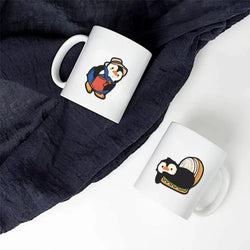 10/30/50PCS Penguin Cartoon Stickers Cartoon Animal Graffiti DIY Laptop Phone Guitar Bike Skateboard Decals Waterproof Kids Toy (ONLINE ORDER ONLY)