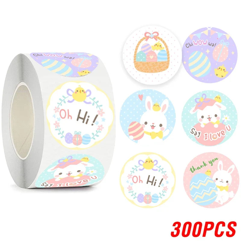 100-500pcs Lovely Animal Stickers Sealing Labels Reward Sticker For School Teacher Kids Stationery Sticker Gift Decor (ONLINE ORDER ONLY)