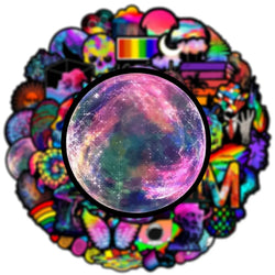 Art Graffiti Colorful Spectrum Sticker Packs (ONLINE ORDER ONLY)