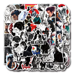 Vagabond Anime Stickers: 10/30/50/110PCS Cool Warrior Decals for Fridge, Laptop, Guitar, Phone, Bike (Online Order Only)