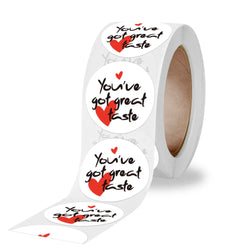 500pcs/roll Handmade with Love Letter Stickers Thank You Stickers Labels Wedding Box Gift Packing Decoration Stationery Stickers (ONLINE ORDER ONLY)