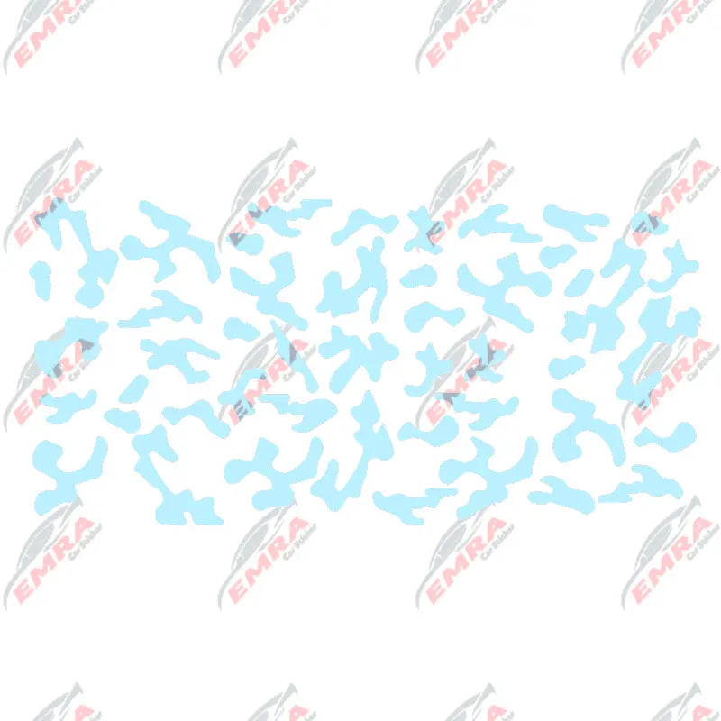 Leopard Print For Car Stickers External Accessories Window Decoration Side Camouflage Stickers StyleDie Cutting Vinyl Decals (ONLINE ORDER ONLY)