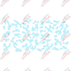 Leopard Print For Car Stickers External Accessories Window Decoration Side Camouflage Stickers StyleDie Cutting Vinyl Decals (ONLINE ORDER ONLY)