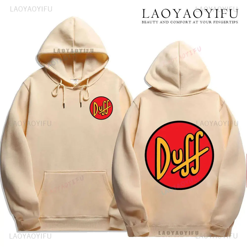 Simpsons Hoodie - Duff Beer Logo (ONLINE ORDER ONLY)