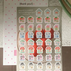 Korean Ins Creative Small Stickers Mobile Phone Camera Journal Collage Material Kawaii Decoration Sticker Gift (Online Order Only)