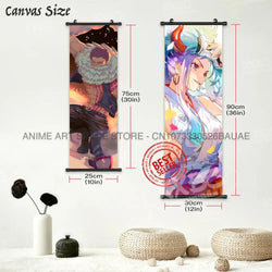 One Piece Hanging Painting Luffy Ace Sabo Shanks Wall Art (ONLINE ORDER ONLY)