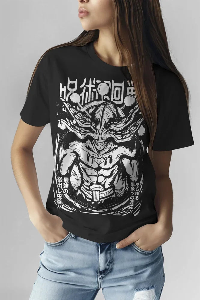 Mahoraga T-shirt Jujutsu Kaisen Gojo Megumi Soft Tee (ONLINE ORDER ONLY)