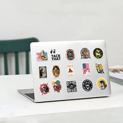 50PCS Mixed Welding Welder Graffiti Stickers For DIY Luggage Skateboard Waterproof DIY Cool Cartoon Decal Sticker Toys Gift (ONLINE ORDER ONLY)