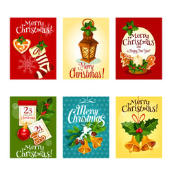 50-500pcs Christmas Theme Seal Labels Stickers Merry Christmas Stickers For DIY Gift Baking Package Envelope Stationery Decor (Online Order Only)