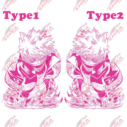 1PCS Large Anime Sticker For Car Hoor Hood External Accessories Die Cutting Waterproof Suntan Prevention Vinyl Decals (ONLINE ORDER ONLY)