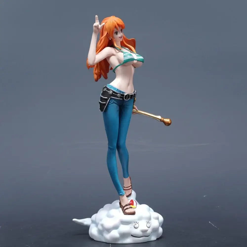 One Piece Nami Figure: 22cm Cat Burglar Anime Statue (ONLINE ORDER ONLY)