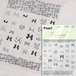 Retro Rose Gold Photo Frame Dried Flower Delicate Totem 3D Self Adhesive Nail Art Stickers 5D Shiny Rhinestone Manicure Decals (ONLINE ORDER ONLY)