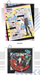 1Pc Cute Anime Man Sticker Cartoon Cool Character Deco Scrapbook DIY Material Decoration Stationery Stickers (Online Order Only)