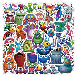 10/30/50PCS My Singing Monster Cartoon Game Stickers Toys For Kids DIY Notebook Skateboard Phone Bike Waterproof Graffiti Decals (ONLINE ORDER ONLY)