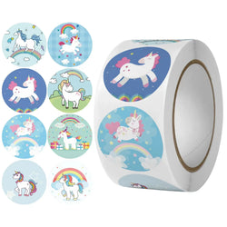 100-500pcs Cute Cartoon Animal Stickers Kids Rewards Labels Encouragement Scrapbook Decorative Stationery Stickers (ONLINE ORDER ONLY)