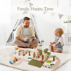 Montessori Wooden Dinosaur Set (ONLINE ORDER ONLY)