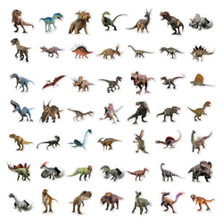 100Pcs Cartoon Dinosaur Stickers DIY Mobile Phone Case Suitcase Skateboard Graffiti Stickers Children's Toys (ONLINE ORDER ONLY)