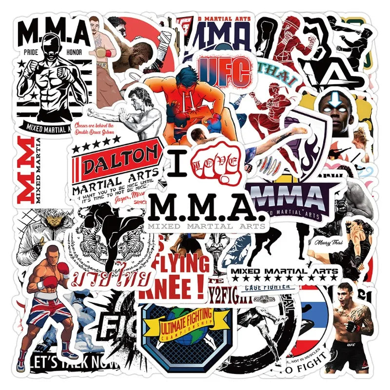 50pcs Cartoon Stickers for Luggage, Water Bottles, Phones, Laptops, Cars, Scooters, Fridges (Online Order Only)