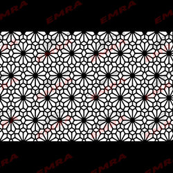 Fashion Flowers Grain Car Sticker for Decoration Triangle Window External Accessories Waterproof Vinyl Decal Apply All Vehicles (ONLINE ORDER ONLY)