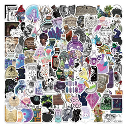 50/100PCS Pharmacist Horror Gothic Graffiti Mobile Phone Notebook Luggage Car Decoration Waterproof Sticker Toy Wholesale (Online Order Only)